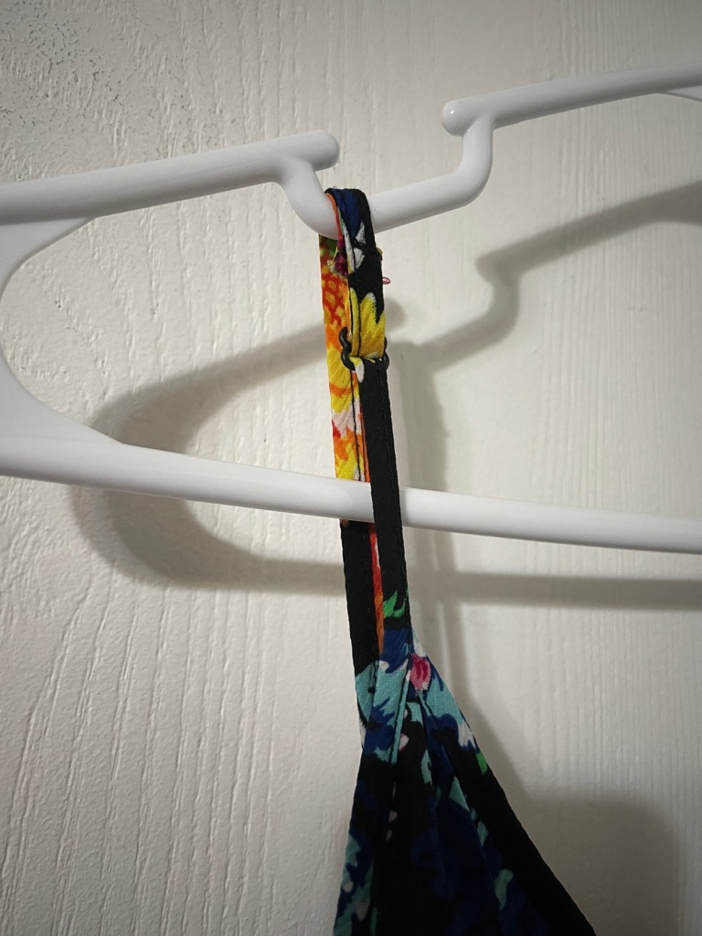 ASOS Black Floral Maxi Dress NWOT Bright Multi-Color Blooms Size 8 - Picture 11 of 11